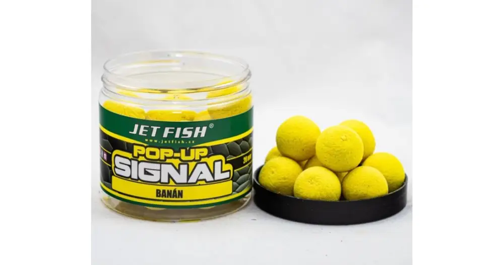 Jet Fish Signal Pop Up Banán - 20 mm 60 g Aktuální