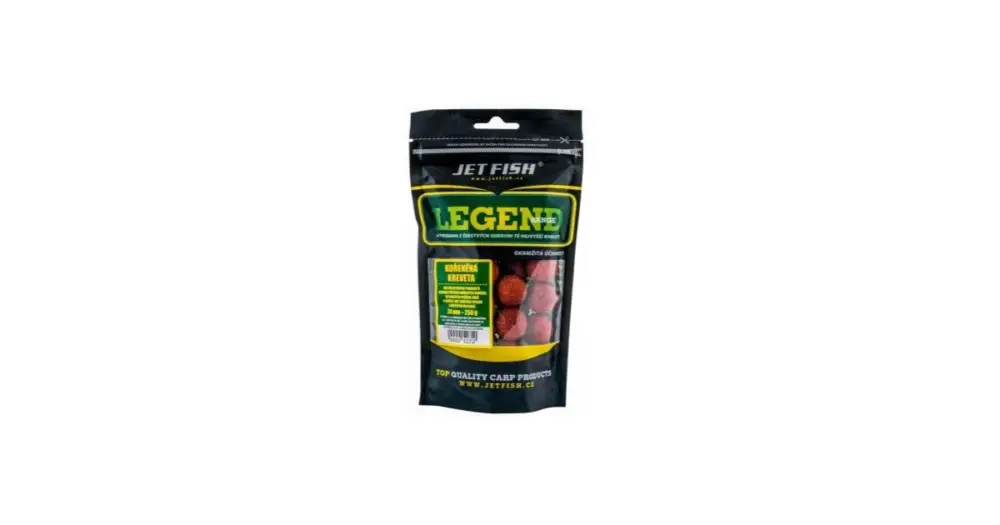 Doprava Zdarma Jet Fish Boilie Legend Range Kořeněná Kreveta - 250 g 24 mm