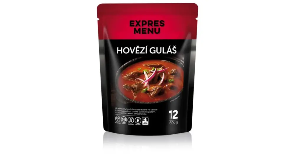 Top Prodej Expres Menu Hovězí Guláš 600 g