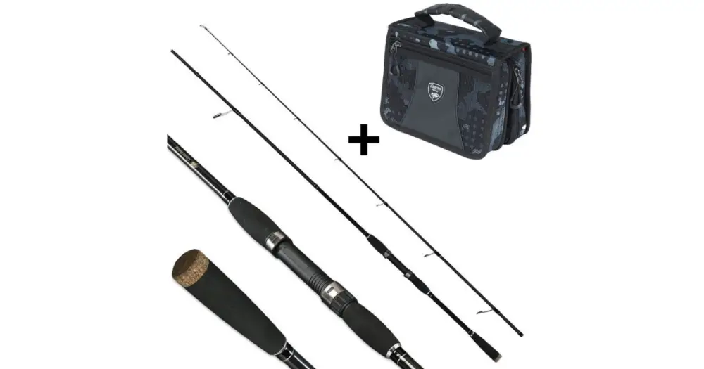 Pouze Dnes Giants Fishing Prut Radiant MX Spin 2,7 m (9 ft) 7-28 g + Vláčecí Taška Compact