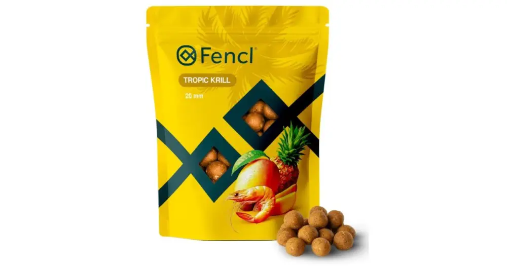 Cenově Výhodný Fencl Boilie Tropic Krill 900 g - 24 mm