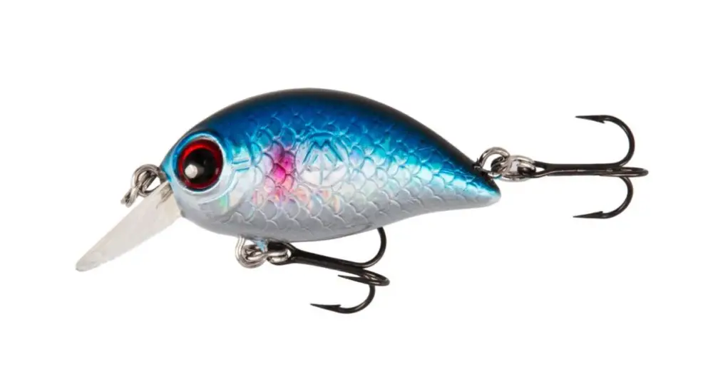 Jen Po Omezenou Doba Mikado Wobler Shimmy Plovoucí Blue Roach 3,4 cm 3 g