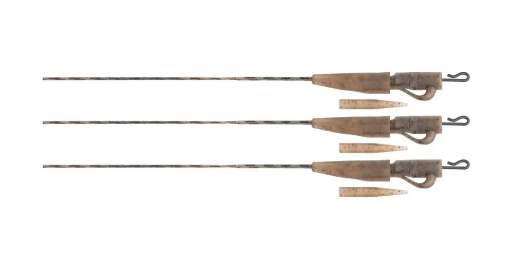 Fox Montáž Edges Camo Submerge Lead Clip Leaders 75 cm 3 ks Odeslání Ihned