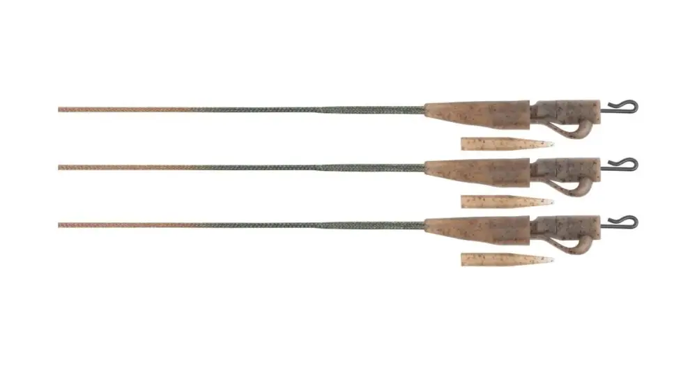 Fox Montáž Edges Camo Leadcore Lead Clip Leaders 50 lb 75 cm 3 ks Výhodná Nabídka
