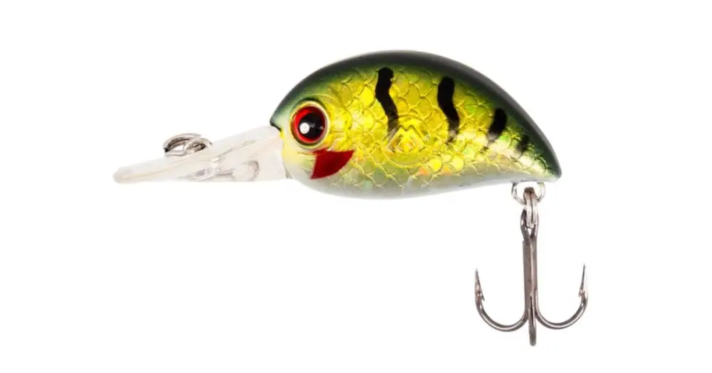 Mikado Wobler Shimmy DR Plovoucí Green Perch 3 cm 3,3 g Sleva