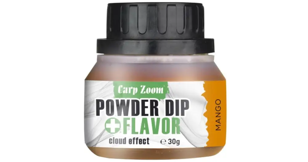 Carp Zoom Práškový Dip + Aroma 30 g - Mango Oblíbený
