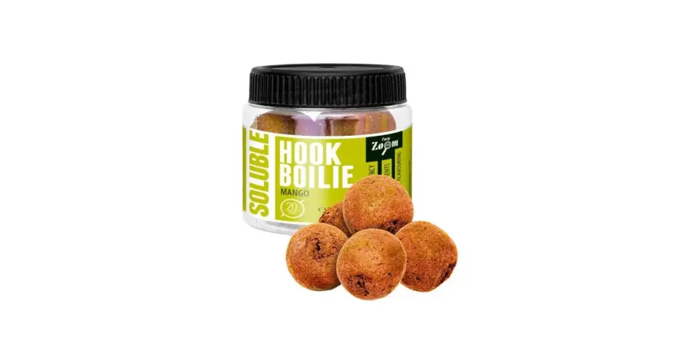 Carp Zoom Rozpustné Boilie Soluble Hook Boilie 110 g 20 mm Rychlé Dodání