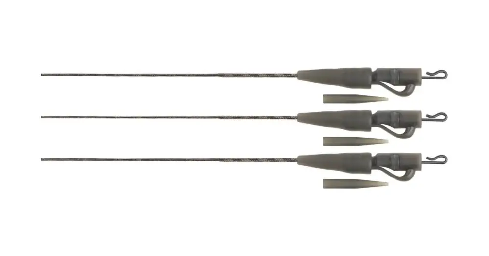 Omezená Nabídka Fox Montáž Edges Naturals Submerge Lead Clip Leaders 75 cm 3 ks - 30 lb