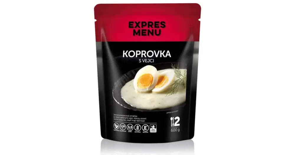 Expresní Doručení Expres Menu Koprovka S Vejci 600 g