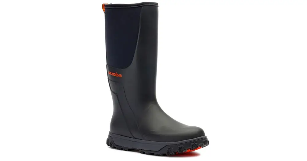 Značkový Grundéns Holínky Deviation Tall Boot Black