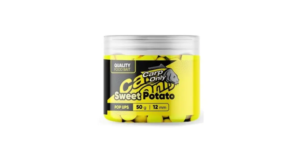 Časově Omezené Carp Only Plovoucí Boilies Hi-Visual Pop Up Sweet Potato 50 g