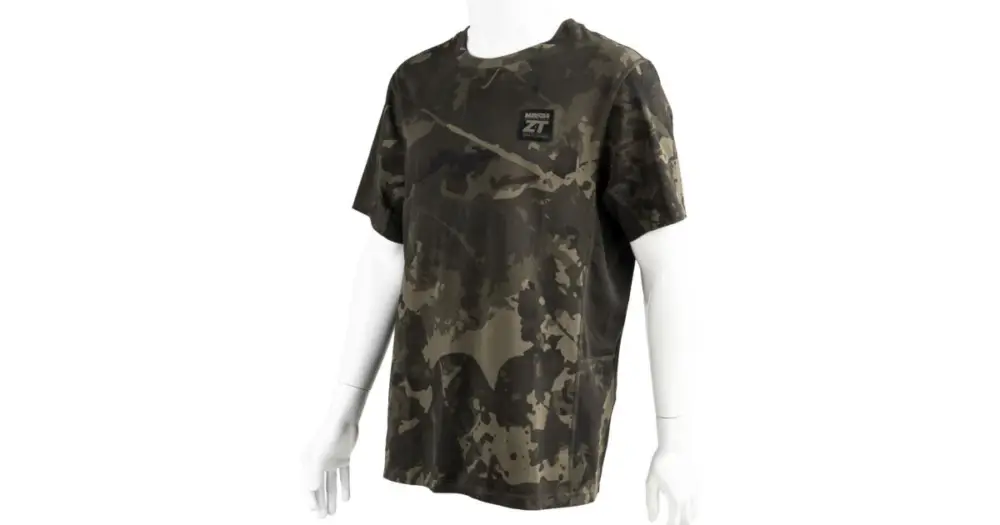 Cenová Bomba Nash Tričko ZT Lite Luxe T Shirt Camo