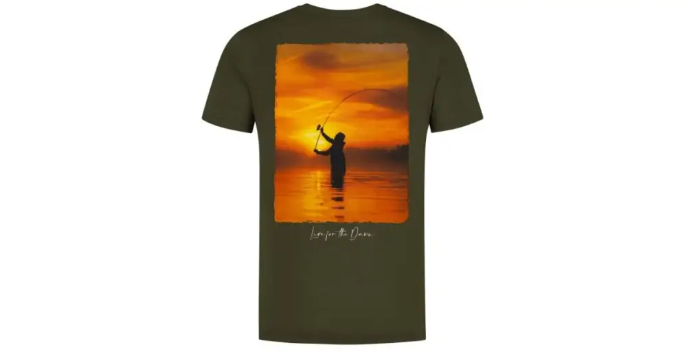 Korda Tričko Sunrise Tee Dark Olive - XXXL Autentický