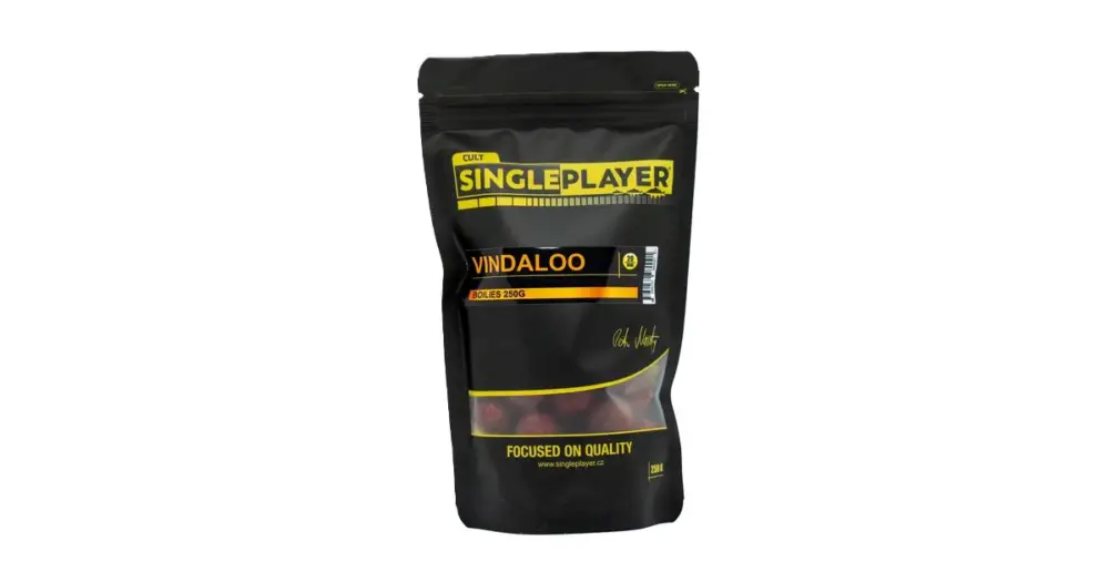 Singleplayer Boilies Vindaloo - 250 g 20 mm Aktuální