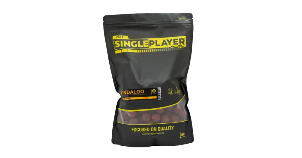 Singleplayer Boilies Vindaloo - 1 kg 20 mm Rychlé Dodání
