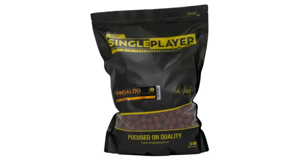 Singleplayer Boilies Vindaloo - 3 kg 16 mm Horká Nabídka