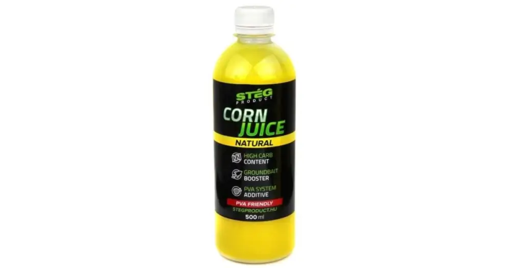 Novinka Stég Booster Corn Juice 500 ml - Natural