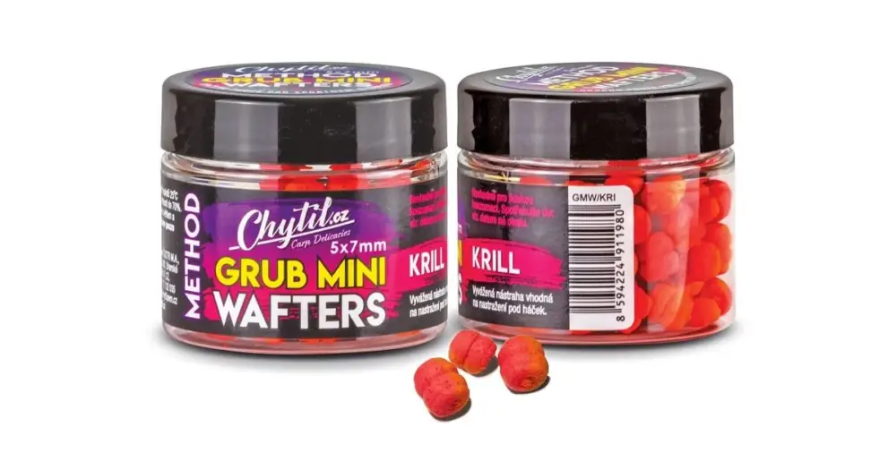 Chytil Grub XL Wafters 18 g 5x7 mm - Krill Cenová Bomba