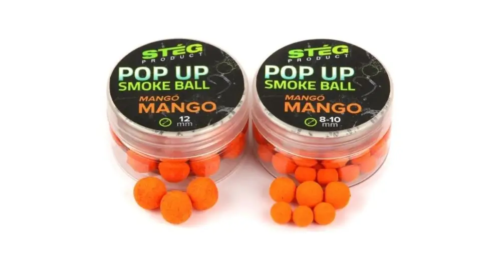 Stég Plovoucí Boilie Pop Up Smoke Ball 10 g 12 mm - Mango Tovární Cena