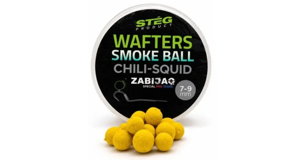 Dokud Zásoby Vydrží Stég Wafters ZABIJAQ Wafters SB 15 g 7-9 mm - Chili Squid