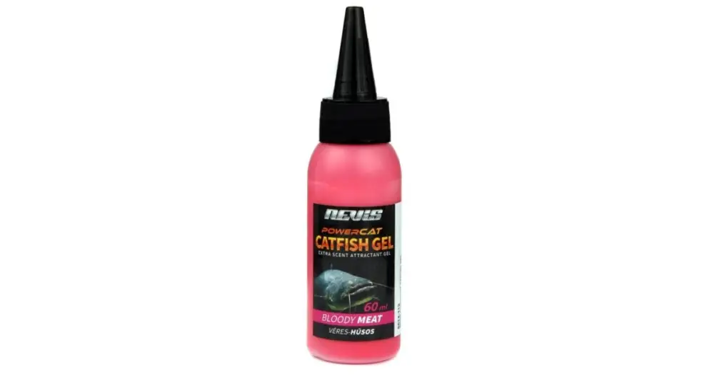 Stég Posilovač Pro Lov Sumců Catfish Gel 60 ml - Bloody Meat Finální Výprodej