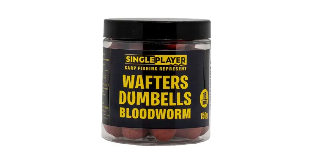 Objednat Nyní Singleplayer Wafters Dumbells Bloodworm 150 g 16 mm