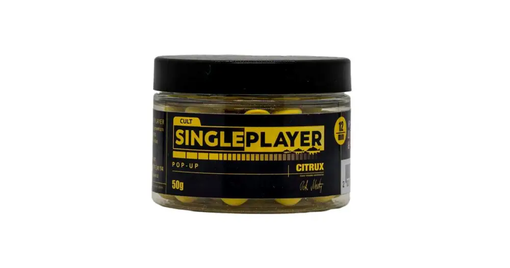 Singleplayer Plovoucí Boilies Pop-Up Boilies Citrux 50 g - 16 mm Finální Výprodej