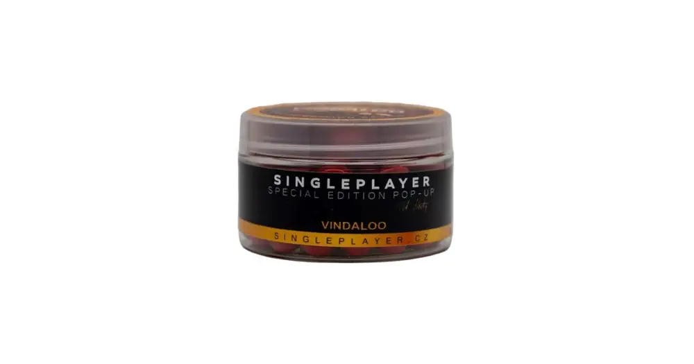 Singleplayer Plovoucí Boilie Special Edition Pop-Up Vindaloo 50 g - 16 mm Cenový Hit