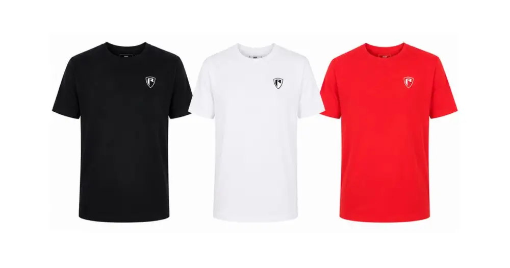 Fox Rage Tričko T-Shirt Set 3 Kusů - Černá Červená Bílá Nízká Cena