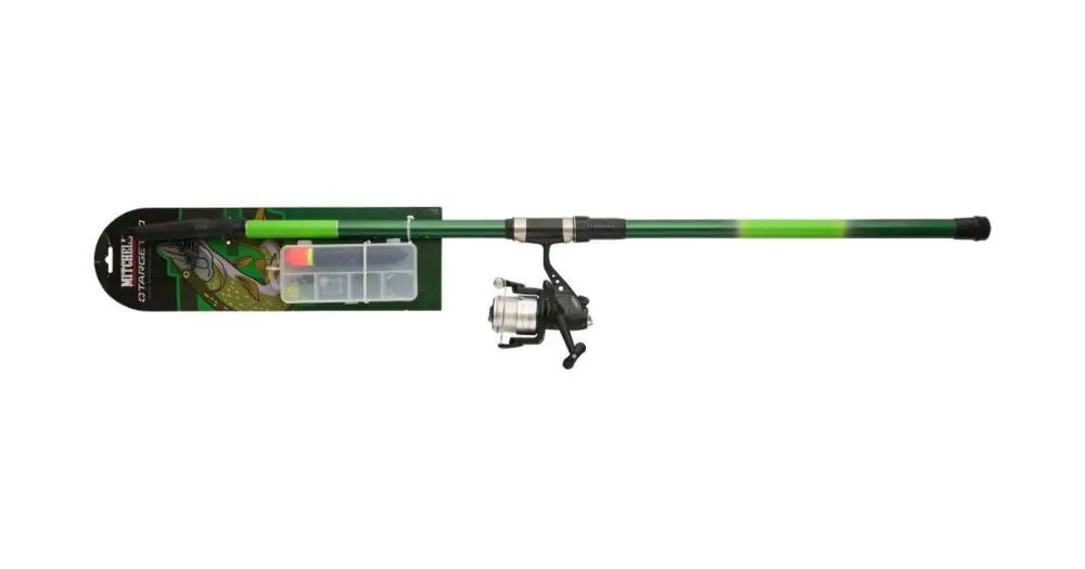 Mitchell Prut Target II Pike T350 Combo Heavy 3,5 m 30-100g s Navijákem a Krabička Nástrah Zlevněný