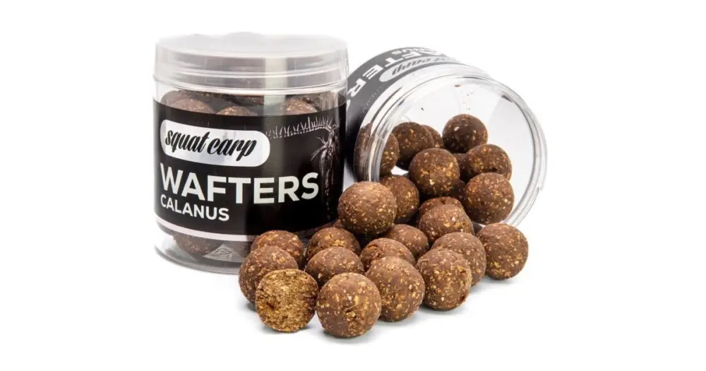 Squat Carp Vyvážené Boilies Wafters Calanus - 150 g 20 mm Top Prodej