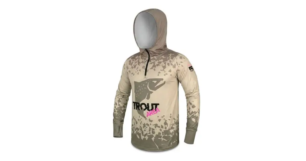 Ihned K Objednání Delphin Tričko s Kapucí UV ARMOR 50+ Trout - M