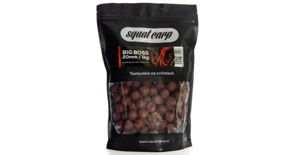Squat Carp Boilies Big Boss Pouze Dnes