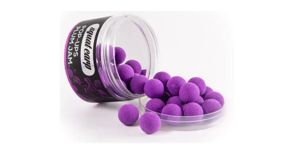 Squat Carp Plovoucí Boilies Pop-Up Plum Jam 60 g - 16 mm Vrácení Zdarma