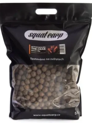 Zlevněný Squat Carp Active Boilies The Crab - 5 kg 20 mm