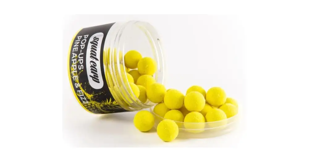 Doprava Zdarma Squat Carp Plovoucí Boilies Pop-Up Pineapple Fizz 60 g - 12 mm