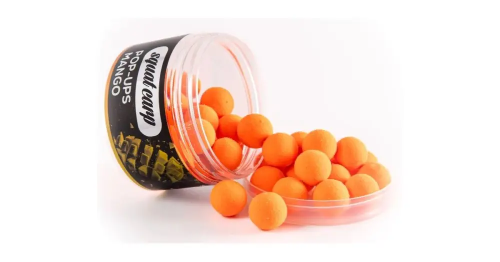 Originální Squat Carp Plovoucí Boilies Pop-Up Mango 60 g - 12 mm