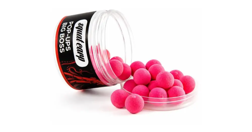 Přímo Od Výrobce Squat Carp Plovoucí Boilies Pop-Up Big Boss 60 g - 12 mm