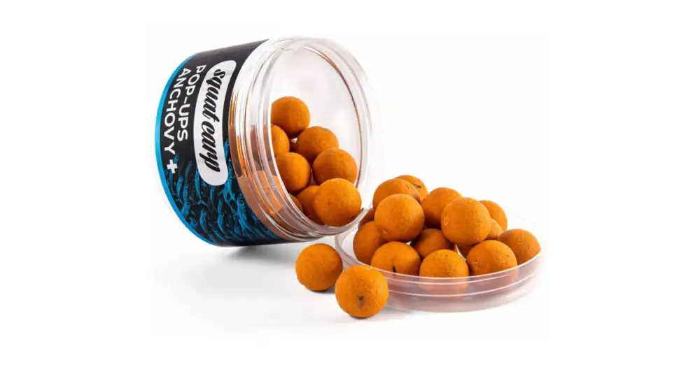 Top Prodej Squat Carp Plovoucí Boilies Pop-Up Anchovy+ 60 g - 16 mm