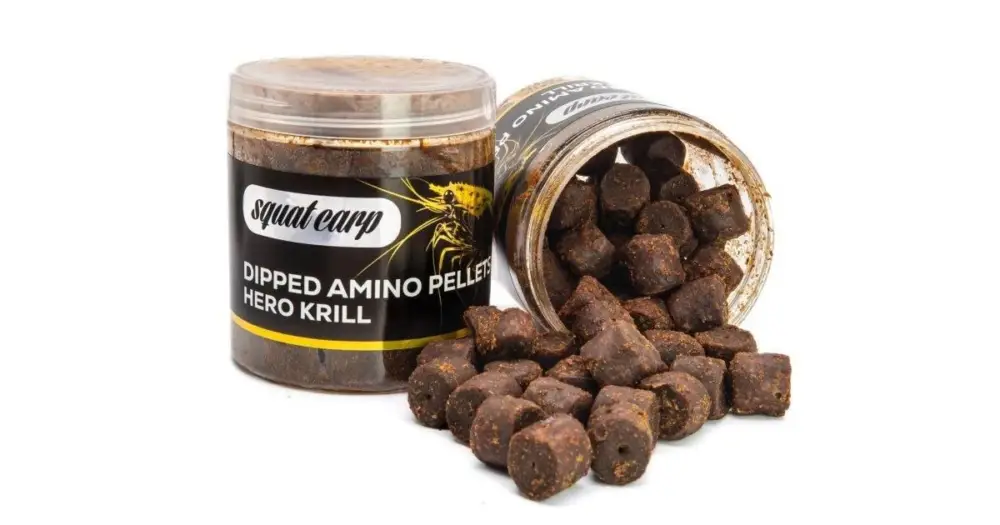 Squat Carp Amino Pelety V Dipu Hero Krill 180 g 15 mm Bezpečná Platba