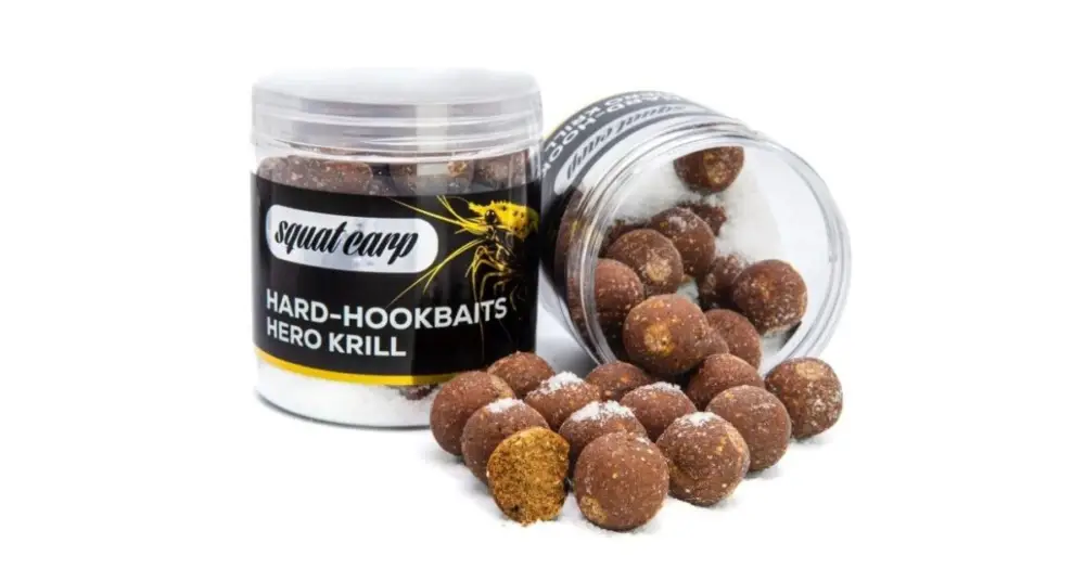 Squat Carp Tvrzené Boilies Hard Hookbaits Hero Krill 170 g Koupit Online
