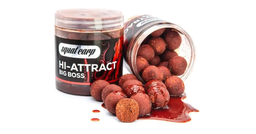 Squat Carp Boilies v Dipu Hi-Attract Big Boss 220 g - 20 mm Must-Have