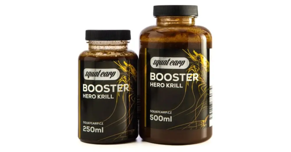 Squat Carp Booster Hero Krill - 250 ml Expresní Doručení