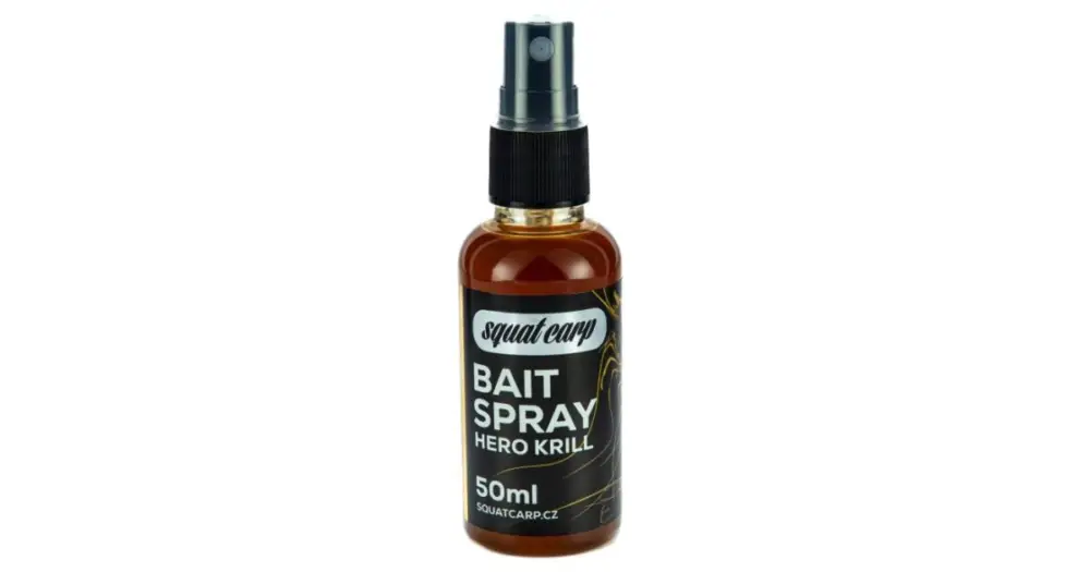 Horká Nabídka Squat Carp Bait Spray Hero Krill 50 ml