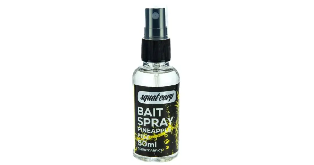 Horká Nabídka Squat Carp Bait Spray Pineapple Fizz 50 ml