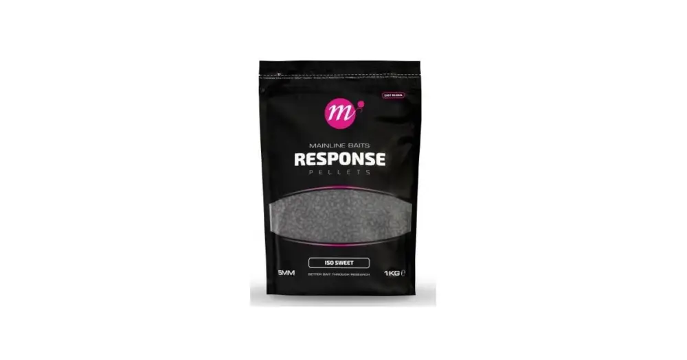 Mainline Pelety Response Pellet ISO Sweet 5 mm - 1 kg Hit Sezóny