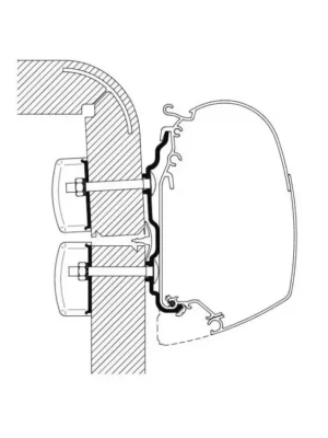 Akce Thule Adaptér TO5200/8000/4900 Délka 4,5m