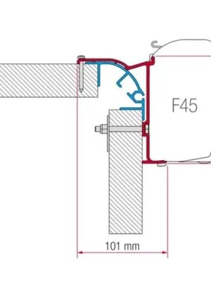 Adaptér Fiamma pro Bailey MK 2 pro F45 Aktuální