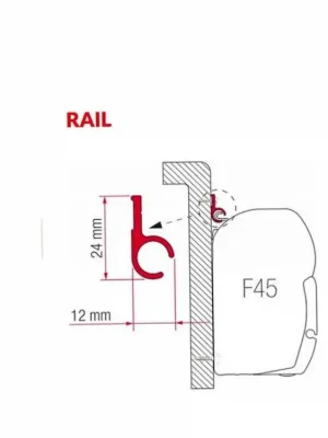Adaptér kolejnice "R" 300 cm Pouze Dnes