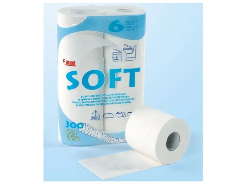 Aktuální Toaletní rozkladový papír Fiamma Soft
